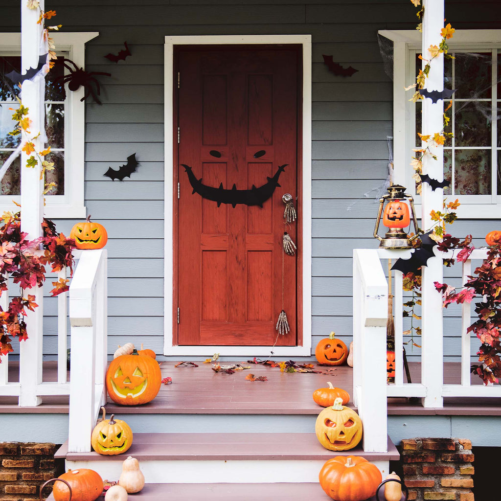What are some cool Halloween decorations that don't involve a lot of effort to set up?